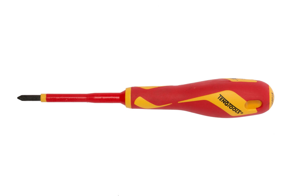 Teng Tools PH1 x 80mm 1000 Volt Insulated PH Type Screwdriver - MDV842N - Tool66Insulated ToolsMDV842N-66