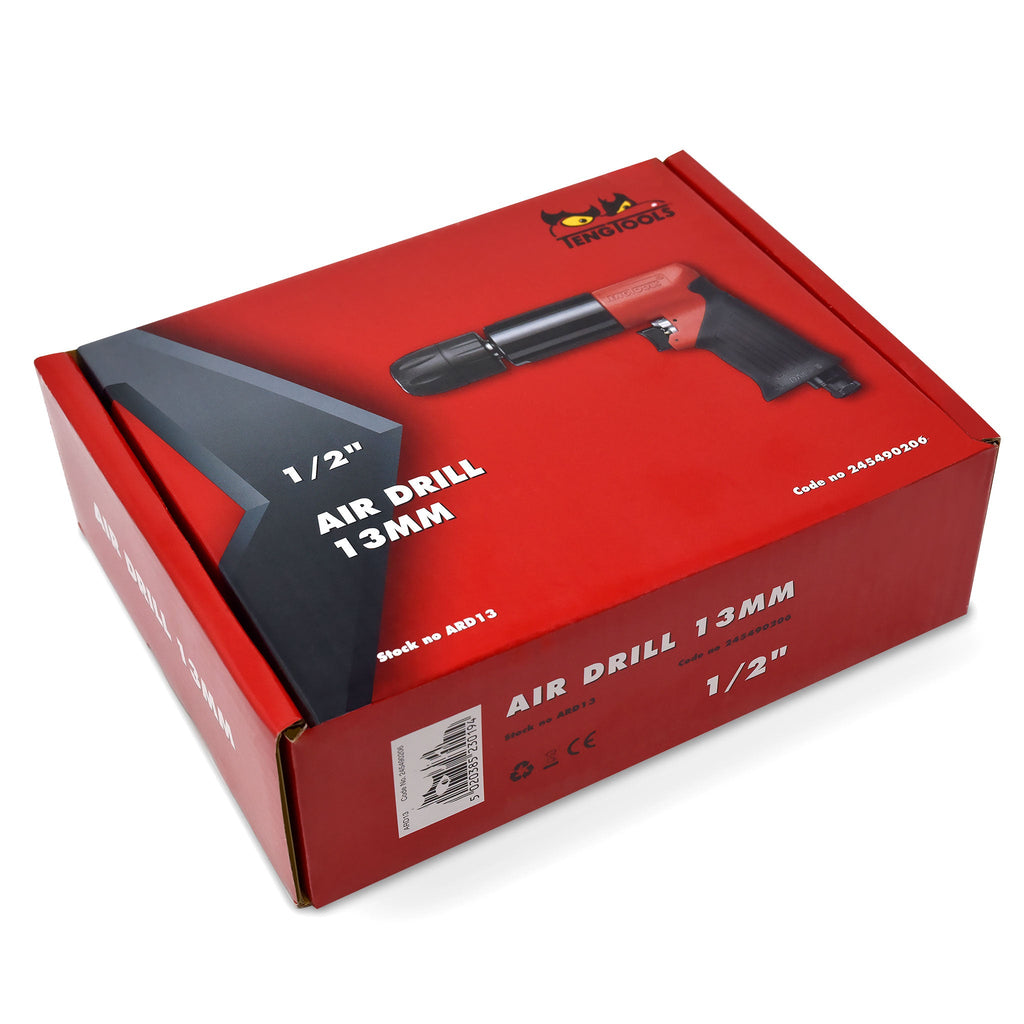 Teng Tools Pistol Style 13MM Chuck 450 RPM Left Right Hand Reversible Pneumatic Air Drill - ARD13 - Tool66Air ToolsARD13-66
