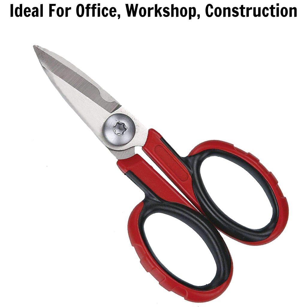 Teng Tools Professional Heavy Duty 5.5 Inch High Carbon Stainless Steel Industrial Scissors - 497 - Tool66Cutting Tools497-66